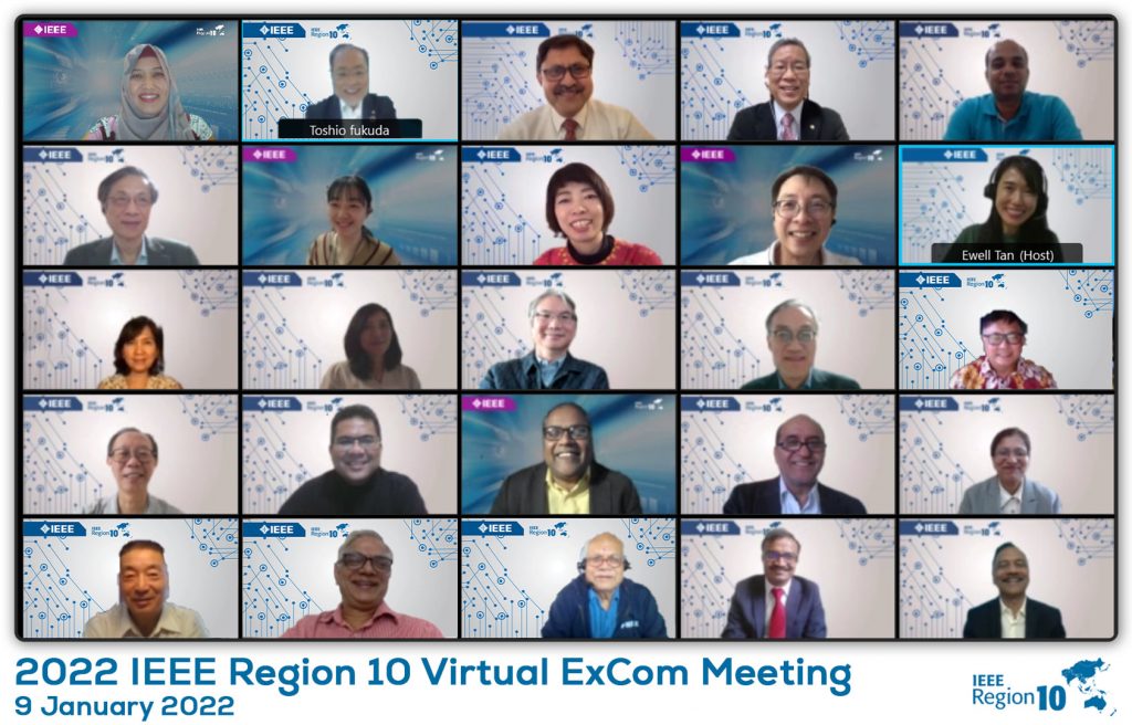 2022 IEEE Region 10 ExCom Meeting #1