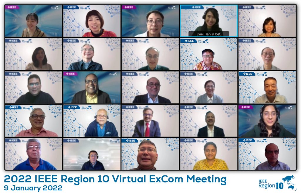 2022 IEEE Region 10 ExCom Meeting #2