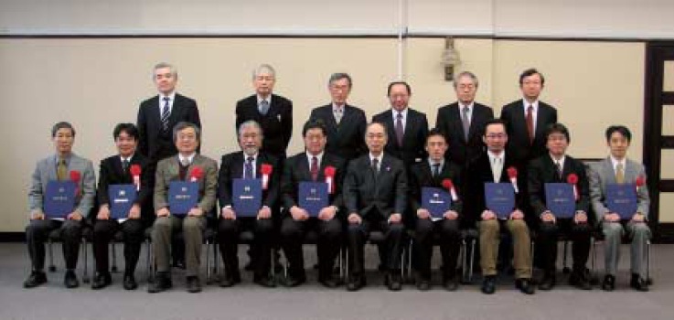 Group photo of Best Teacher Award Recipients