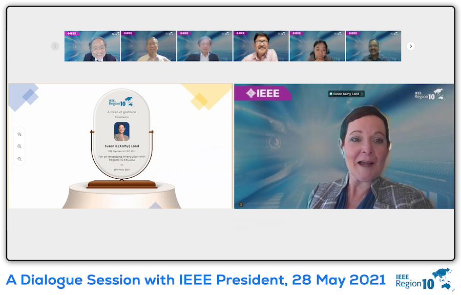 Dialogue with IEEE President Kathy Land