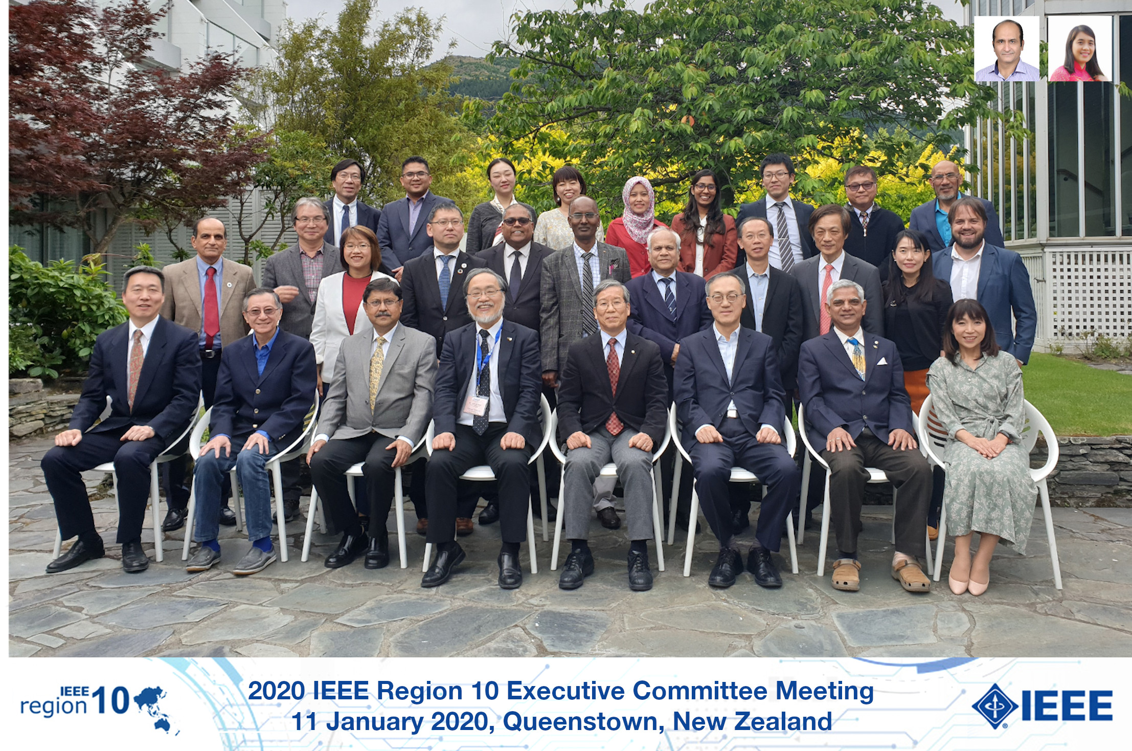 2020 IEEE Region 10 Executive Committee members