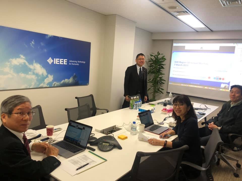 IEEE Region 10 Meeting 2020 at IEEE Japan Office