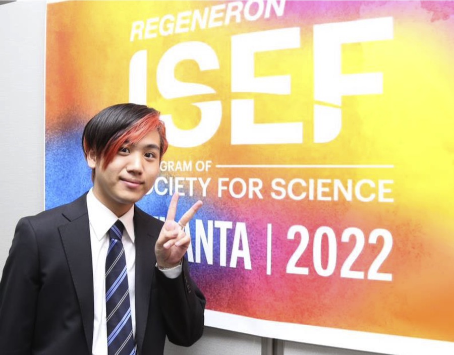 Mr. Ryo Muramatsu at ISEF 2022