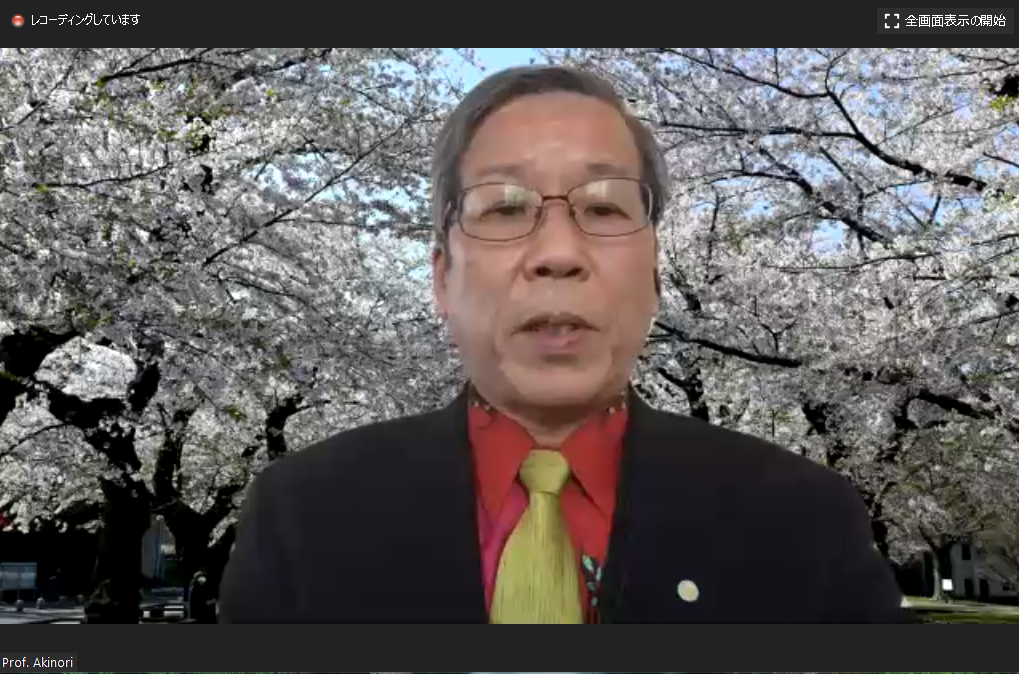 Opening Address by Prof. Nishihara